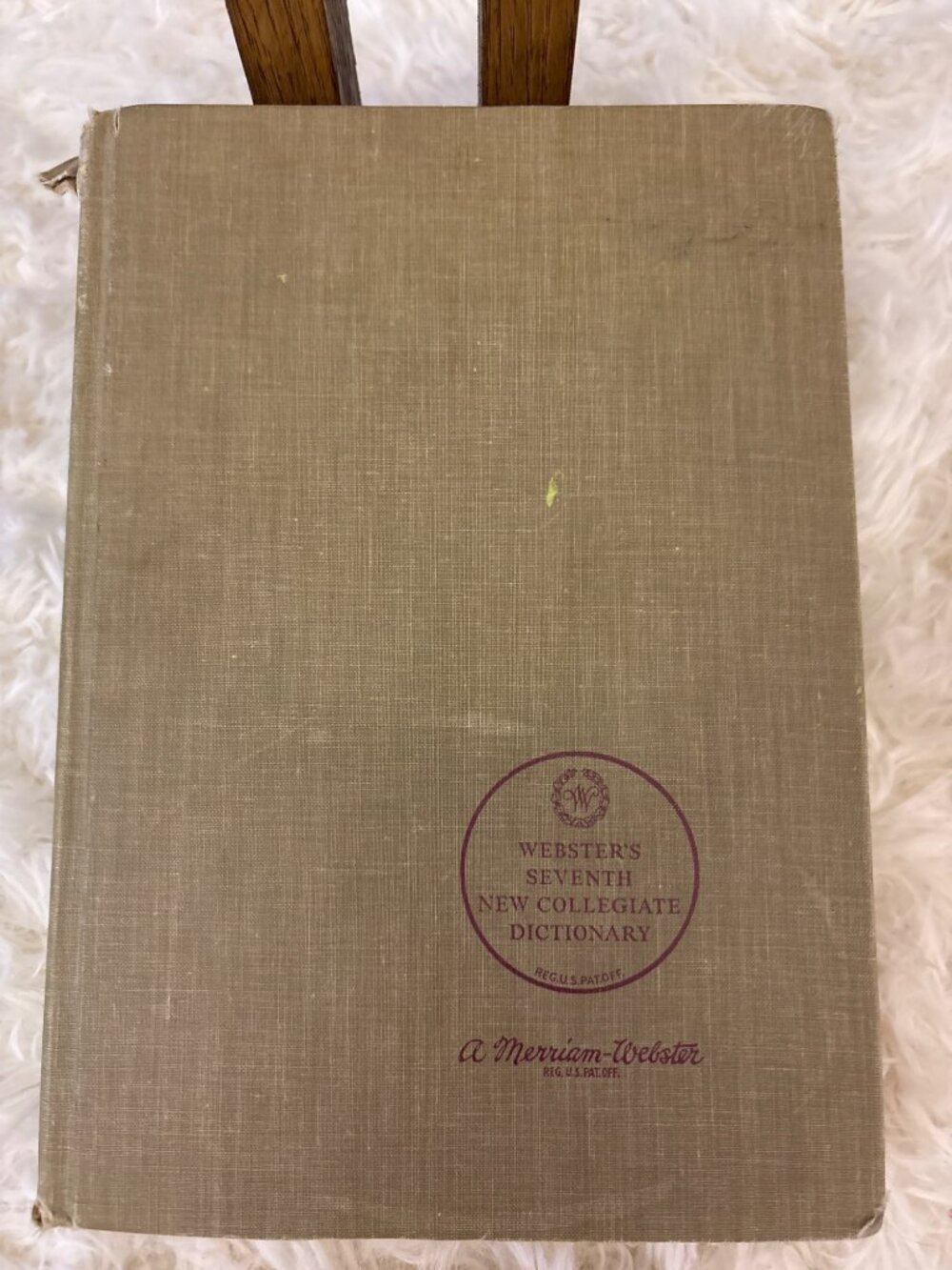 Webster's Seventh New Collegiate Dictionary 1969 Hardcover Merriam-Webster